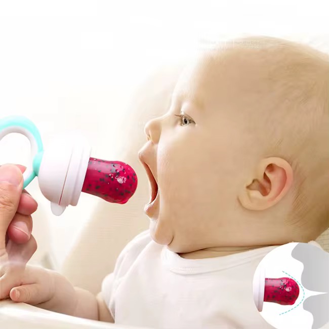Grignoteuse bébé – Tétine d’alimentation fruits & légumes
