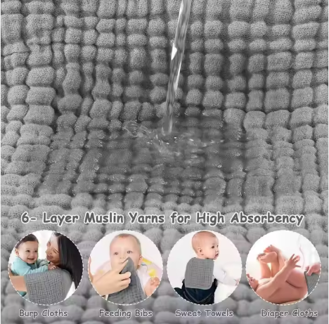 Lange bébé en coton – Douceur, confort et praticité