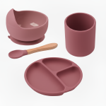 Articles de repas bébé en rose foncé
