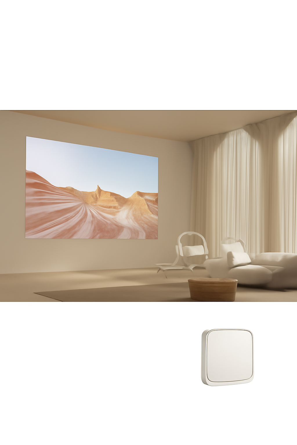 Projecteur Xgim I Z6X intégré léger pour usage domestique, cinéma maison haute définition 500 P 1080 ANSI, garantie de 2 ans